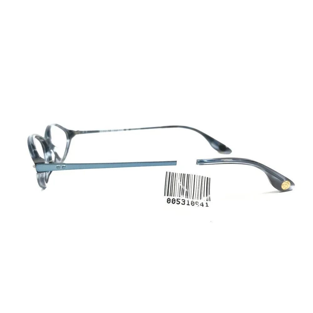 Brooks Brothers Petite Eyeglasses Frames BB699 5298 Blue Horn Round 50-15-140